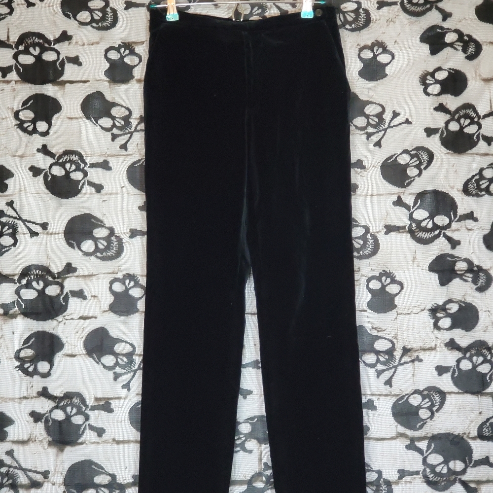 PRADA MADE IN ITALY VELVET SLACKS